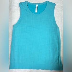 Athleta In Motion seamless tank tank gulf green size L